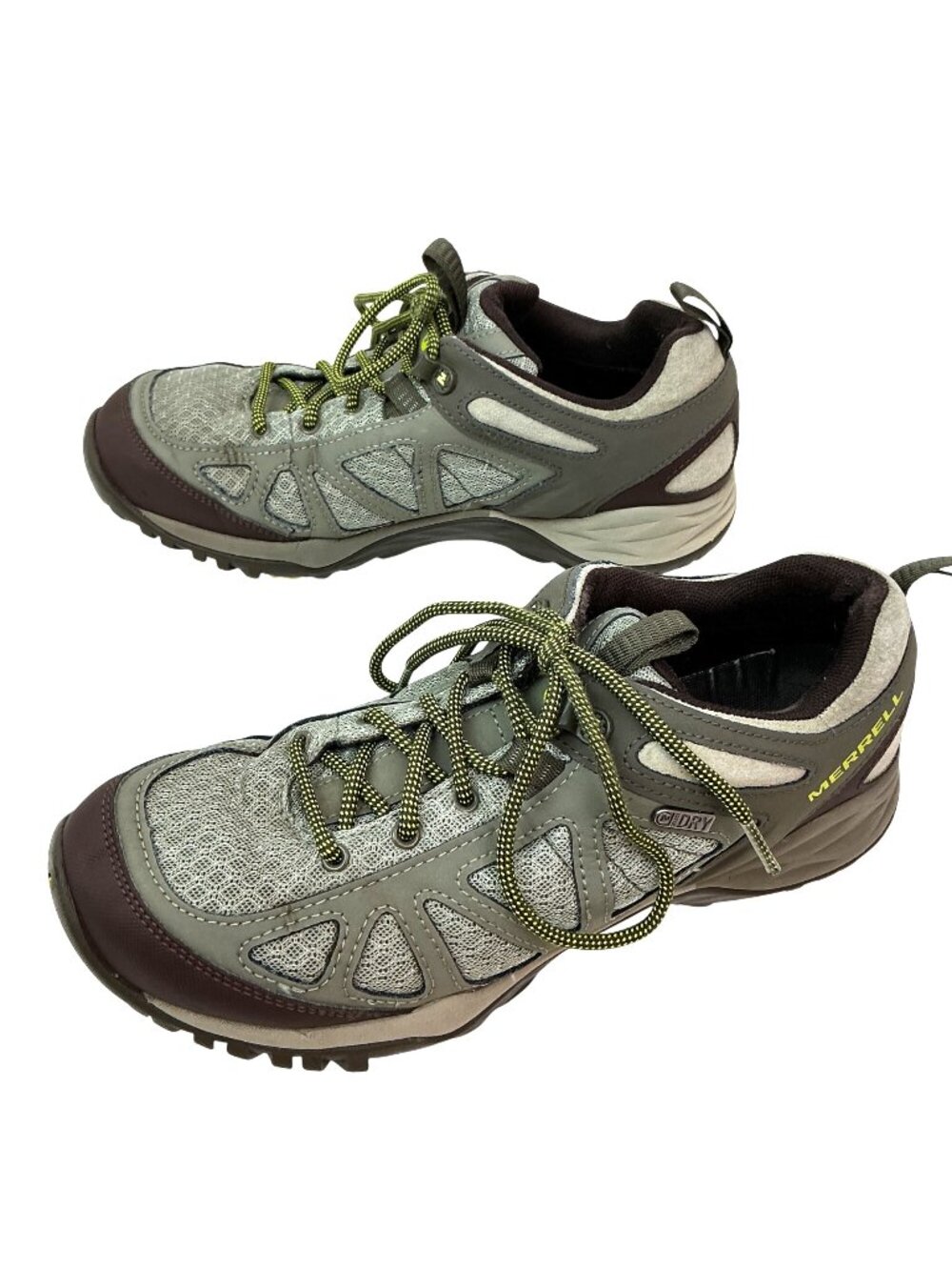 Merrell Siren Sport Waterproof Hiking Trail Shoes Womens 9 Dusty Olive